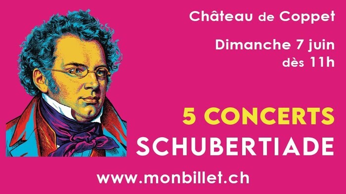 Les Musicales de Coppet - Schubertiade Château de Coppet - Salle du Pressoir Coppet