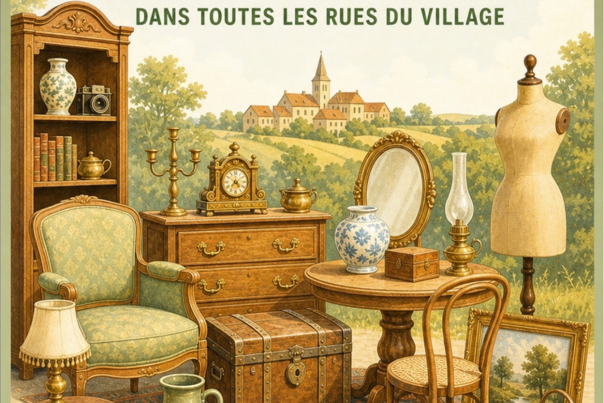 Les puces d'Issigeac Dans les rues du village Issigeac 2026-08-15