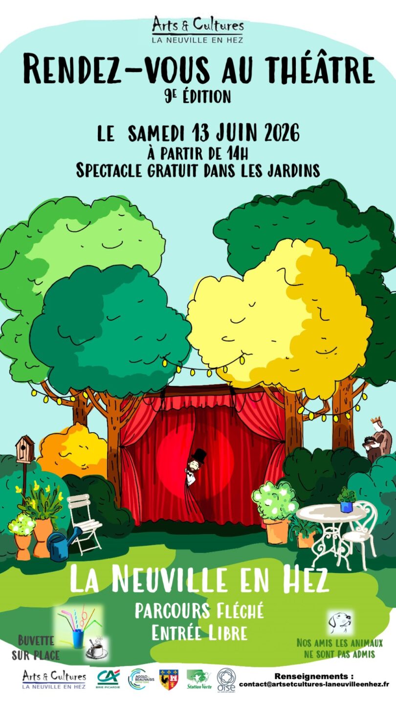 Les Rendez-vous au théâtre 9e édition La Neuville-en-Hez 2026-06-13