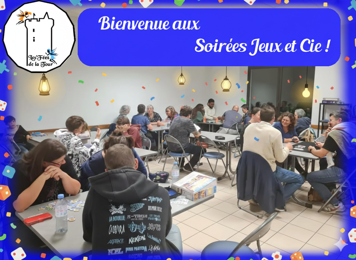 Les soirées jeux et cie ! Au Tallud Maison des associations Le Tallud