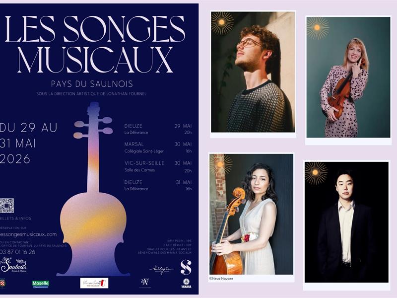 Les songes musicaux Concert de clôture Dieuze
