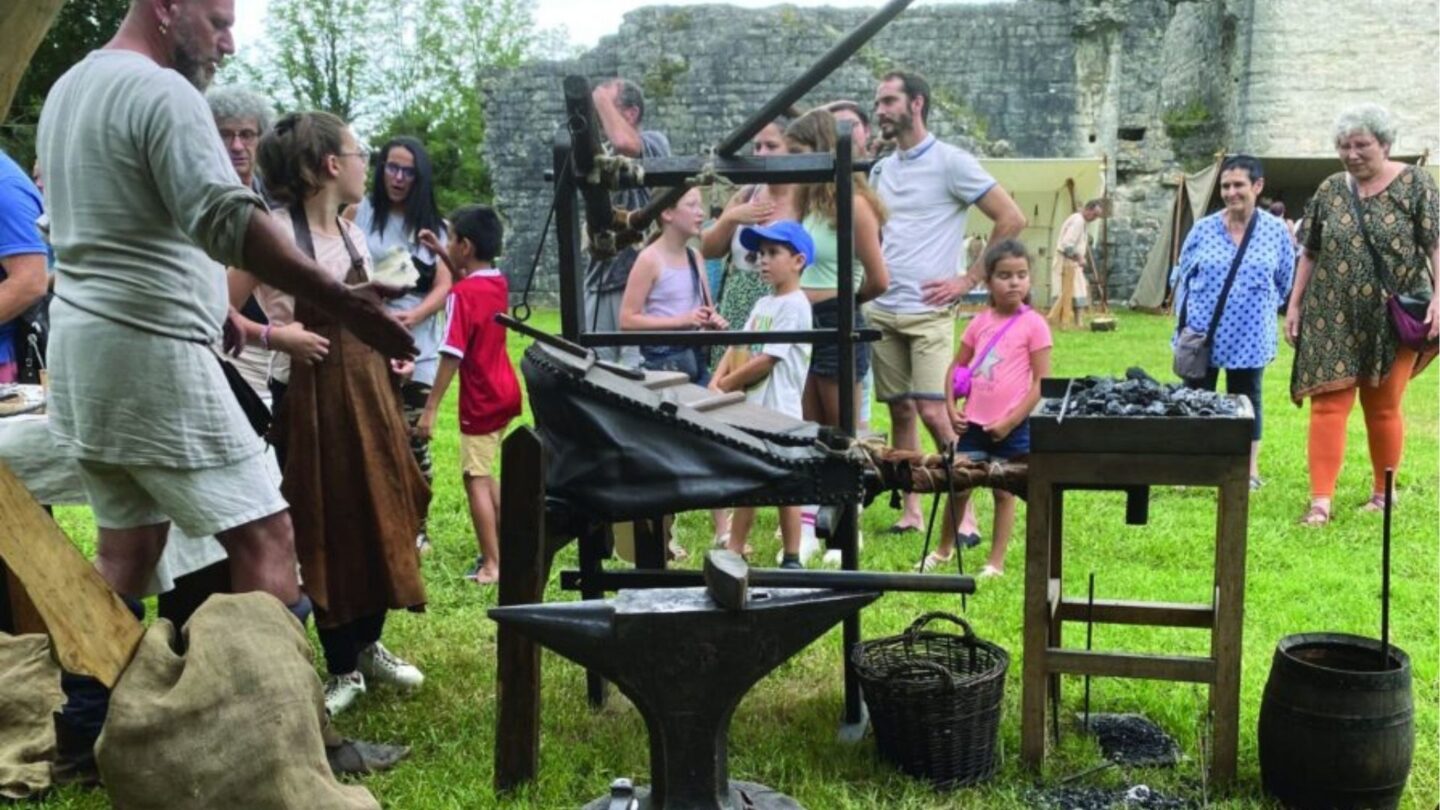 L’été au Château La Forge de l’Osencame Rue Moncade Orthez