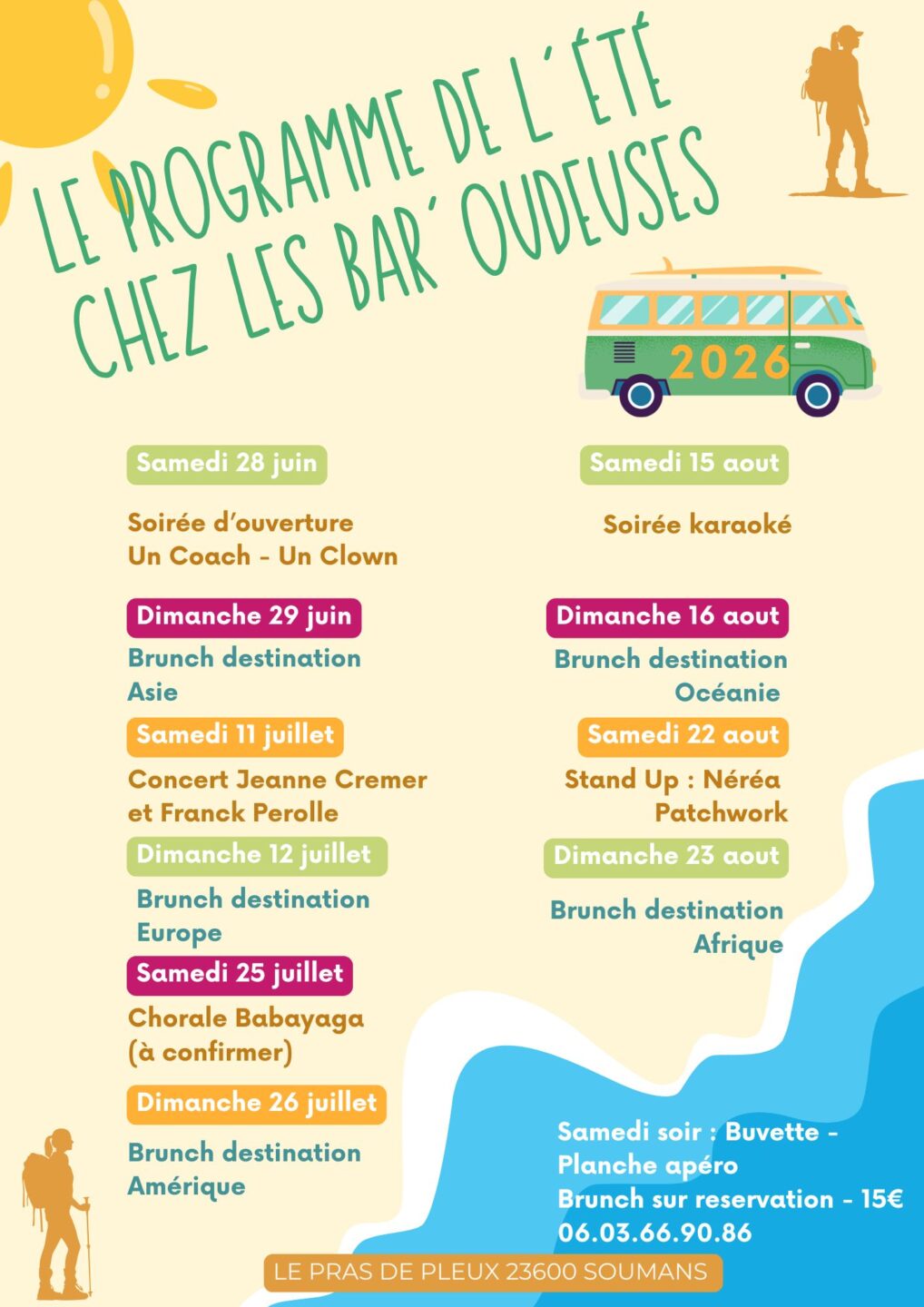 L&rsquo;été chez les Bar&rsquo;Oudeuses  Soumans