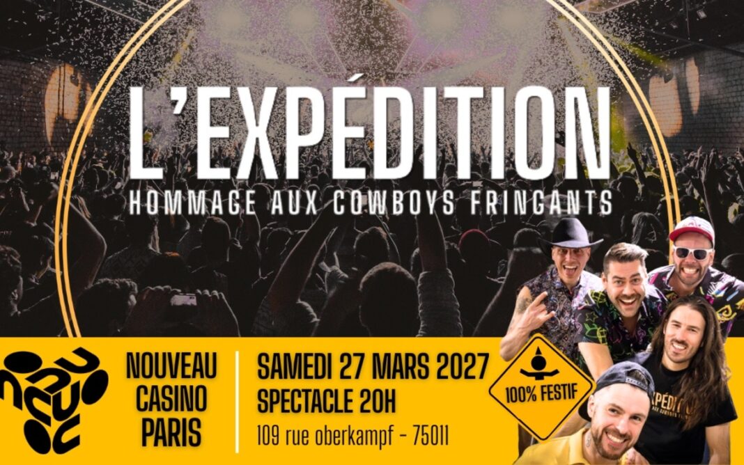 L&rsquo;Expédition : Hommage aux Cowboys Fringants ! Nouveau Casino Paris
