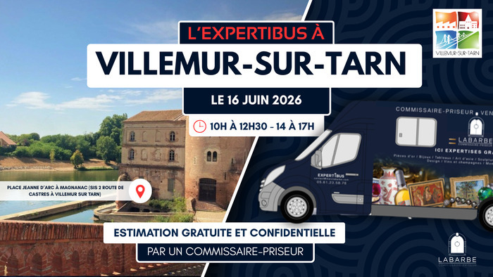 L’Expertibus à Villemur-sur-Tarn, Place Jeanne d’Arc, Villemur-sur-Tarn