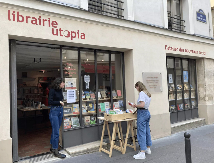 Librairie Utopia x Terre de liens, Arènes de Lutèce, Paris