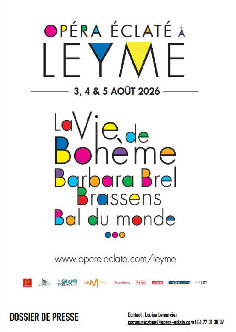 L’Opéra Éclaté, première édition estivale à Leyme ! Leyme