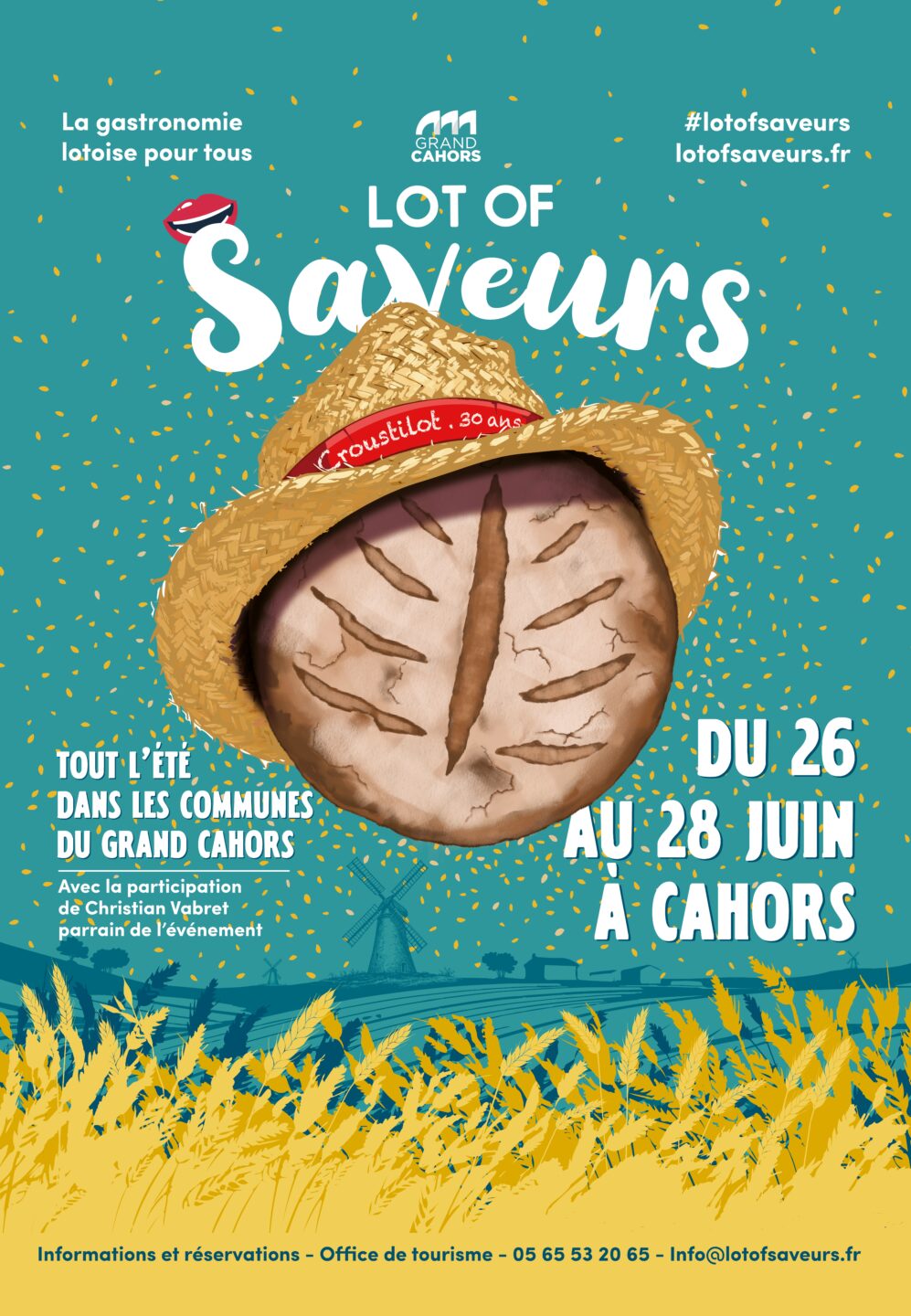 Lot of Saveurs Le Grand Dîner des Bonnes Tables du Lot Allées Fénelon Cahors 2026-06-28