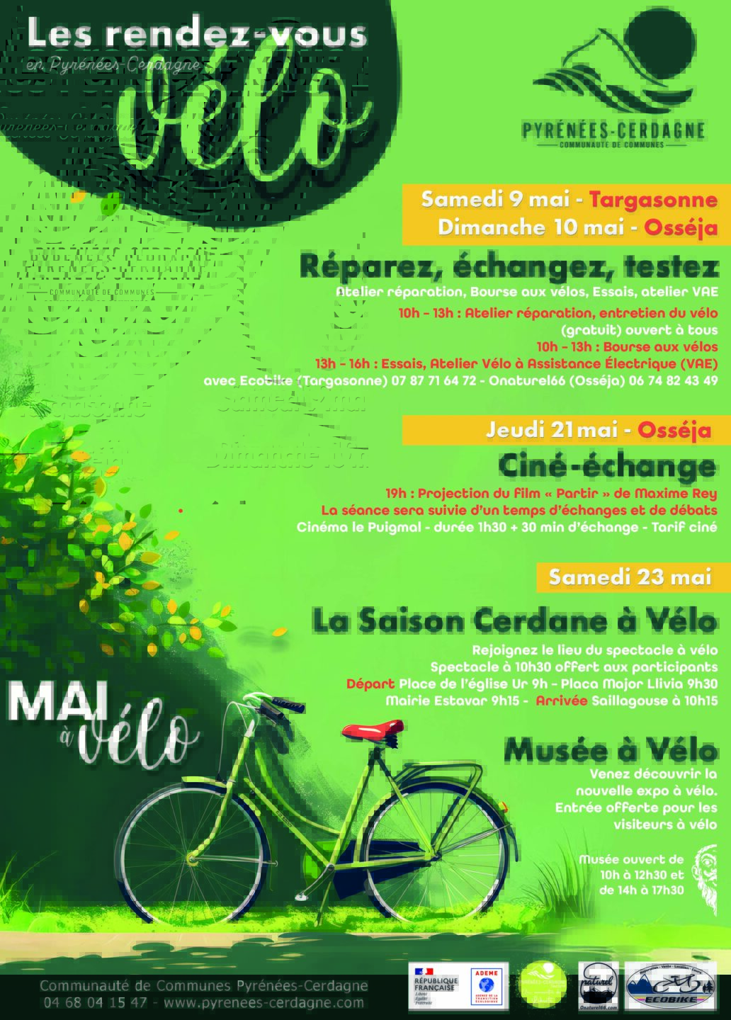 MAI À VÉLO OSSÉJA  Osséja