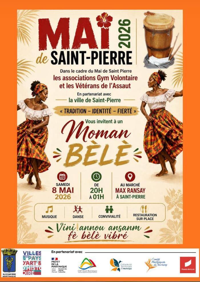 MAI DE SAINT-PIERRE : MOMAN BÈLÈ Saint-Pierre Martinique Saint-Pierre