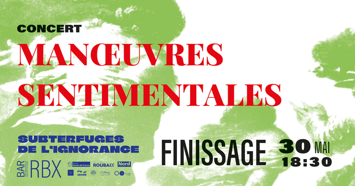 Manœuvres sentimentales - concert Bureau d'Art et de Recherche | La QSP Galerie Roubaix