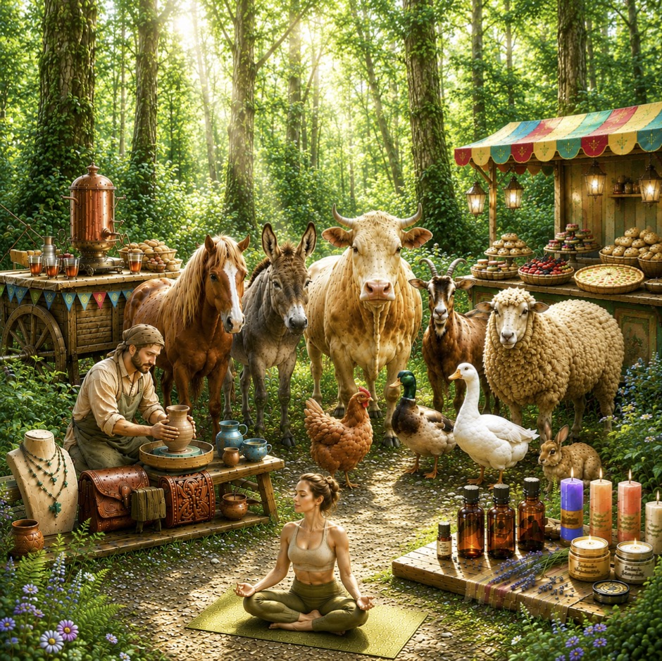 Marché artisans