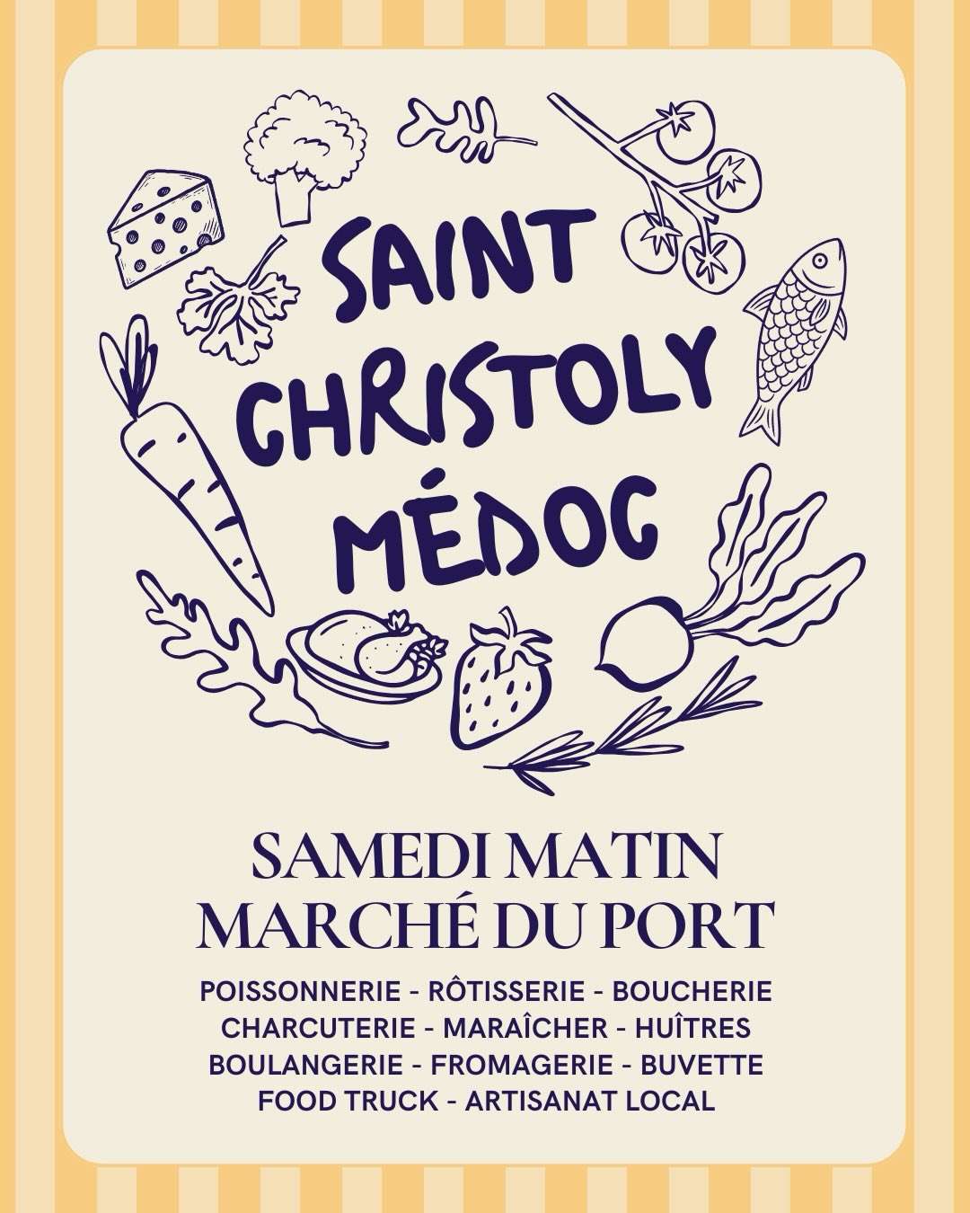 Marché de pays à Saint-Christoly-Médoc Saint-Christoly-Médoc