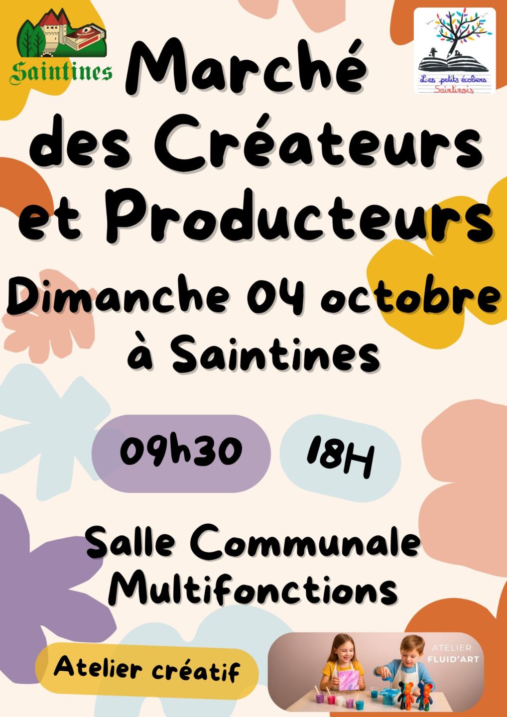 Marché des Créateurs et Producteurs  Saintines