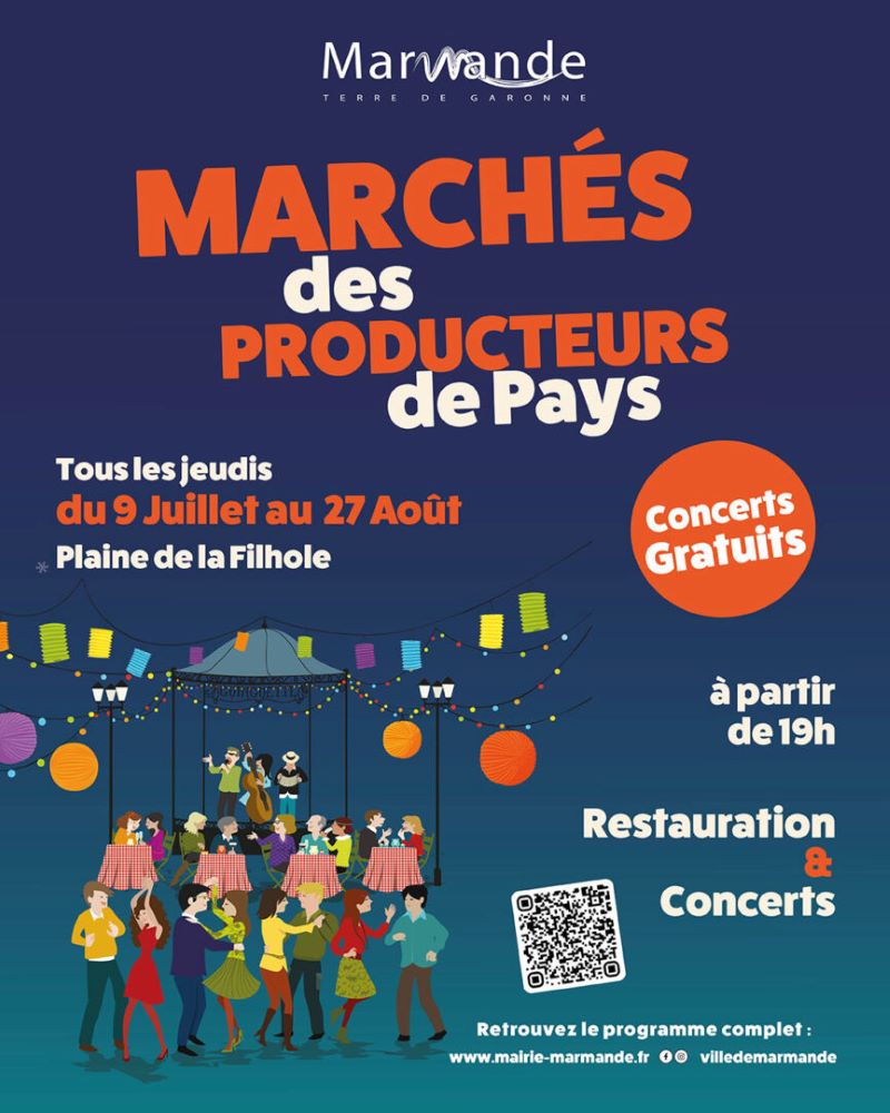 Marché des Producteurs de Pays à Marmande Marmande