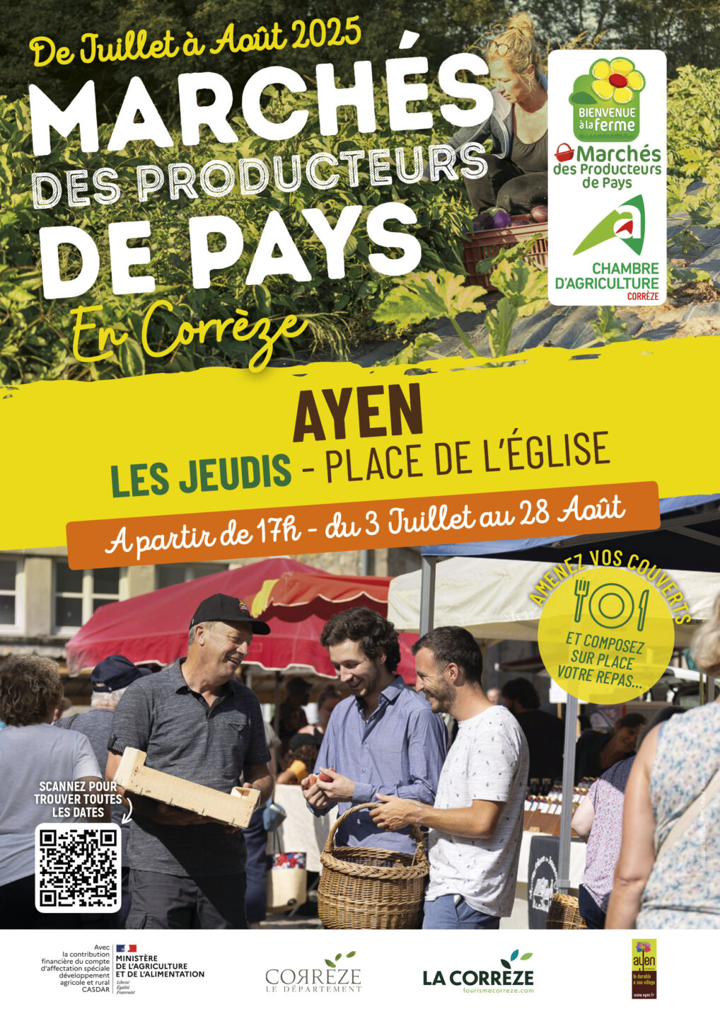 Marché des Producteurs de Pays d&rsquo;Ayen  Ayen