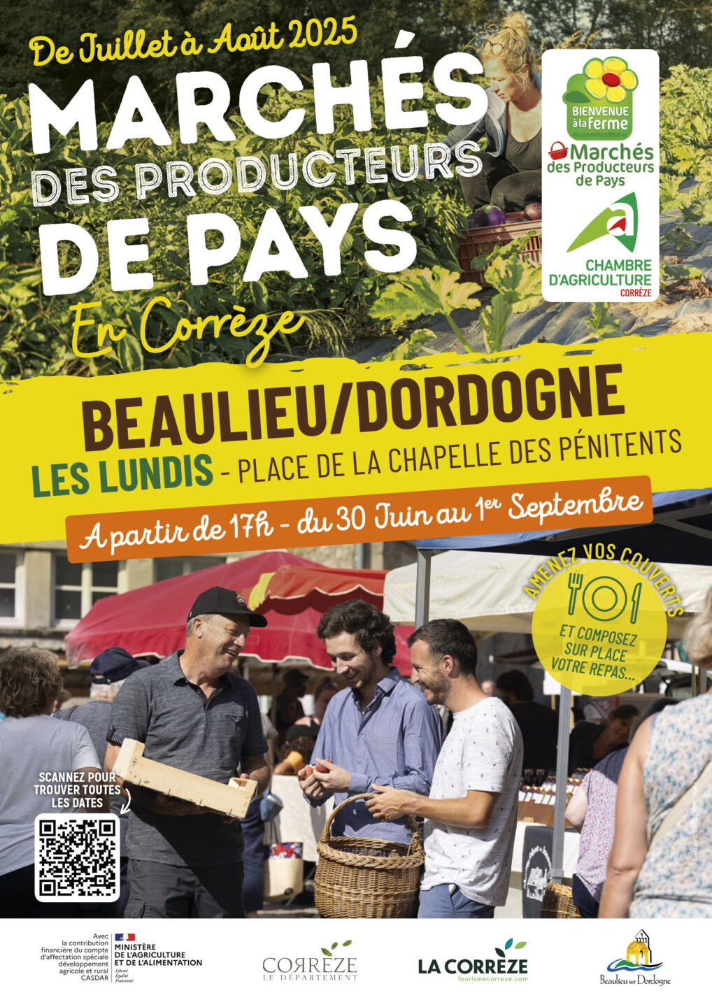 Marché des Producteurs de Pays de Beaulieu sur Dordogne  Beaulieu-sur-Dordogne