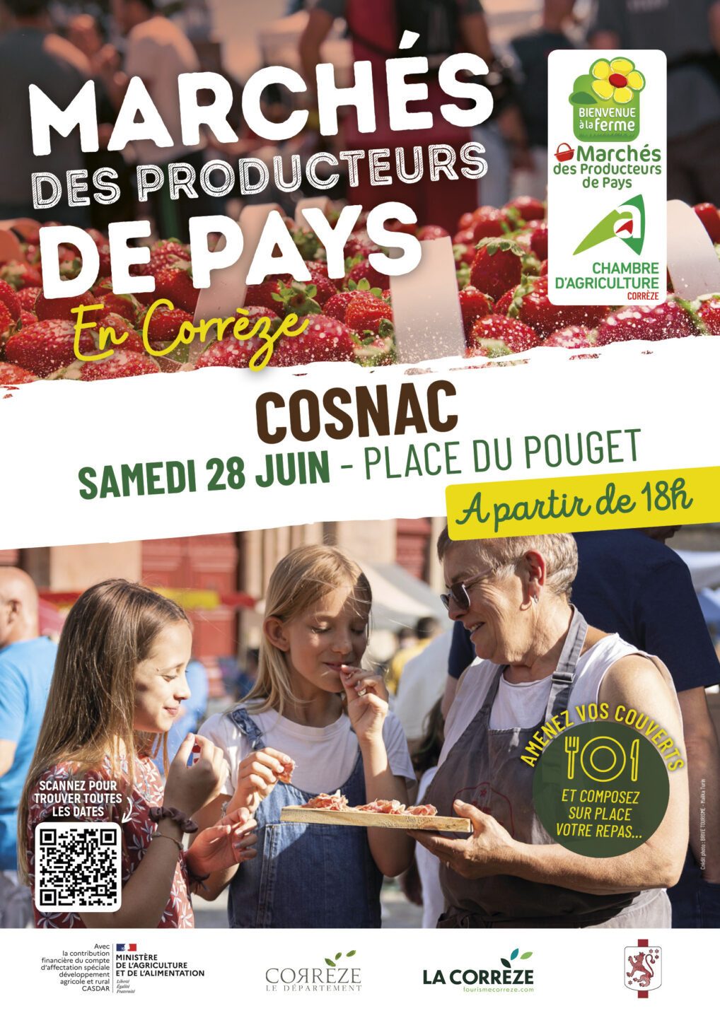Marché des Producteurs de Pays de Cosnac  Cosnac