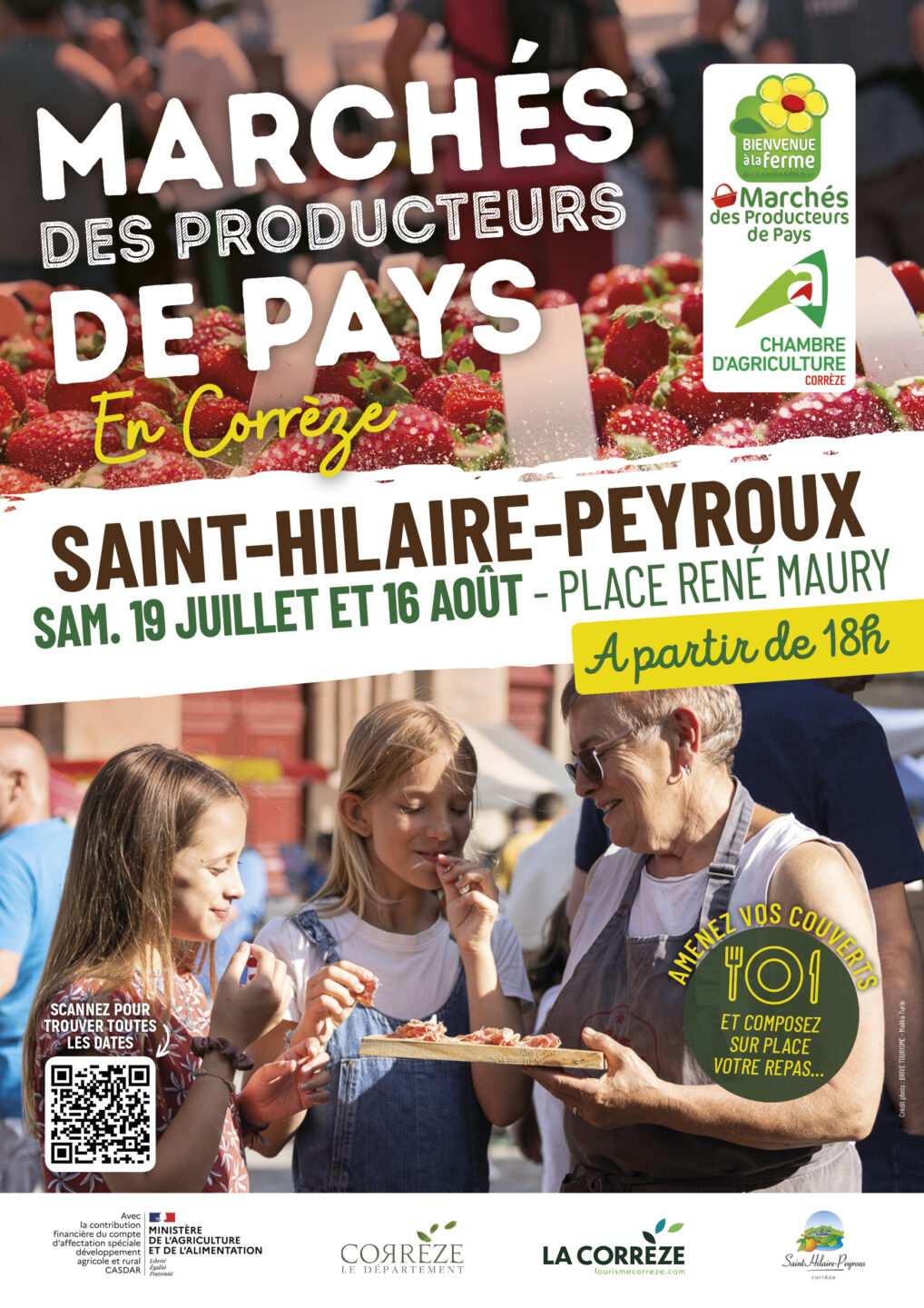 Marché des Producteurs de Pays de Saint-Hilaire Peyroux  Saint-Hilaire-Peyroux