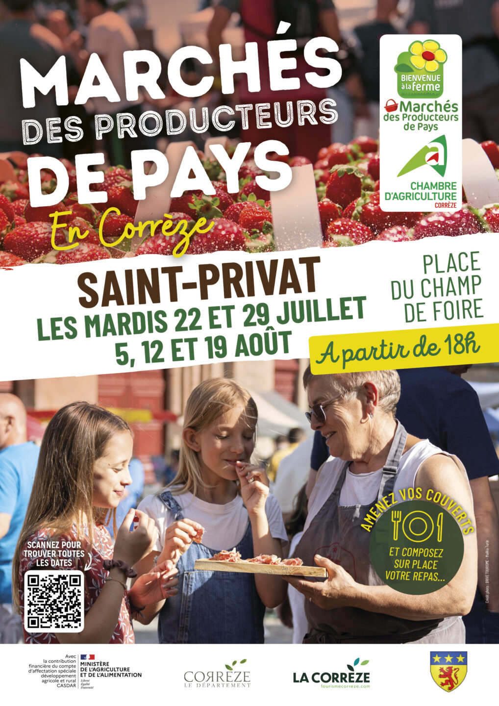 Marché des Producteurs de Pays de Saint Privat  Saint-Privat