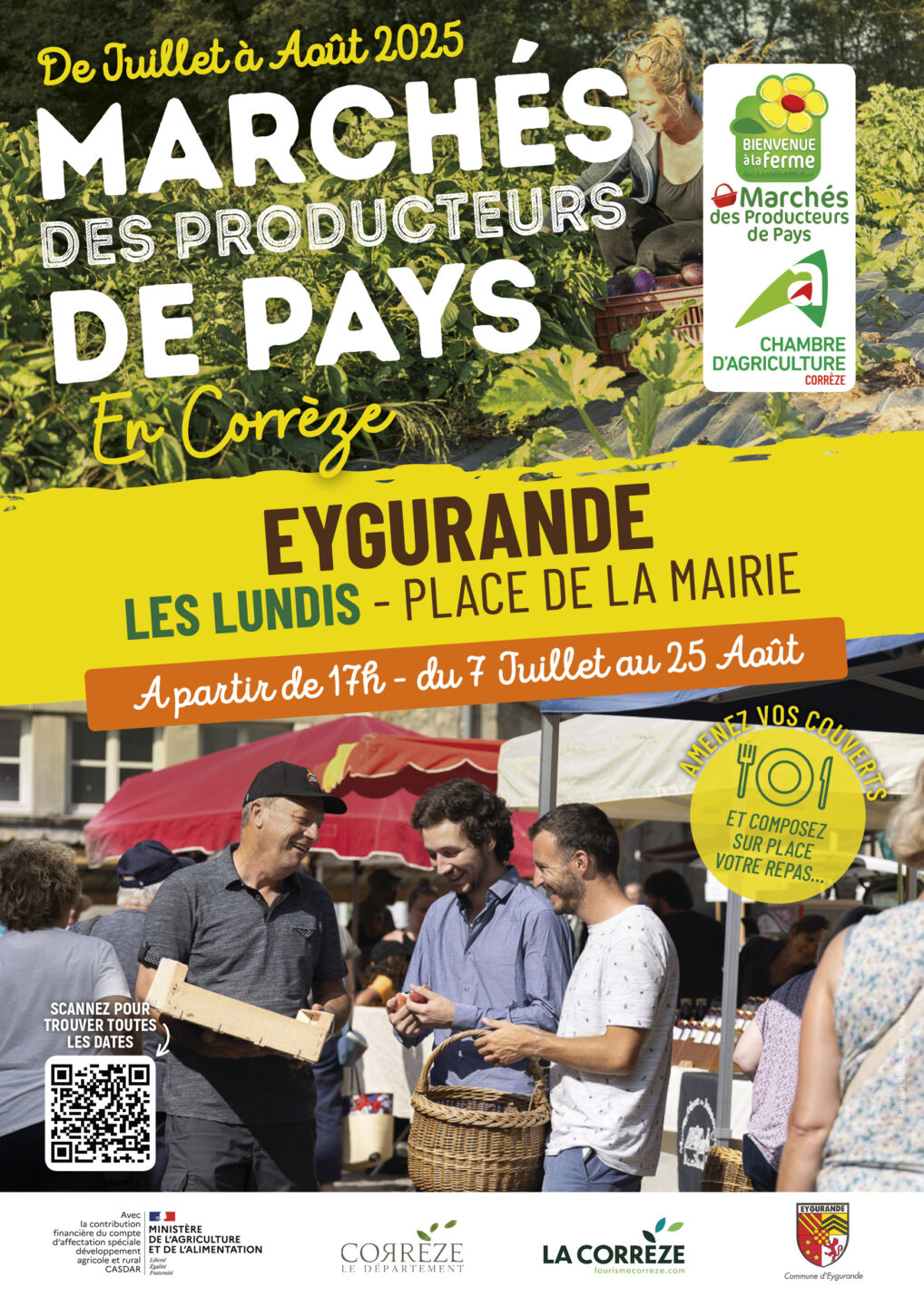 Marché des Producteurs de Pays d’Eygurande Eygurande