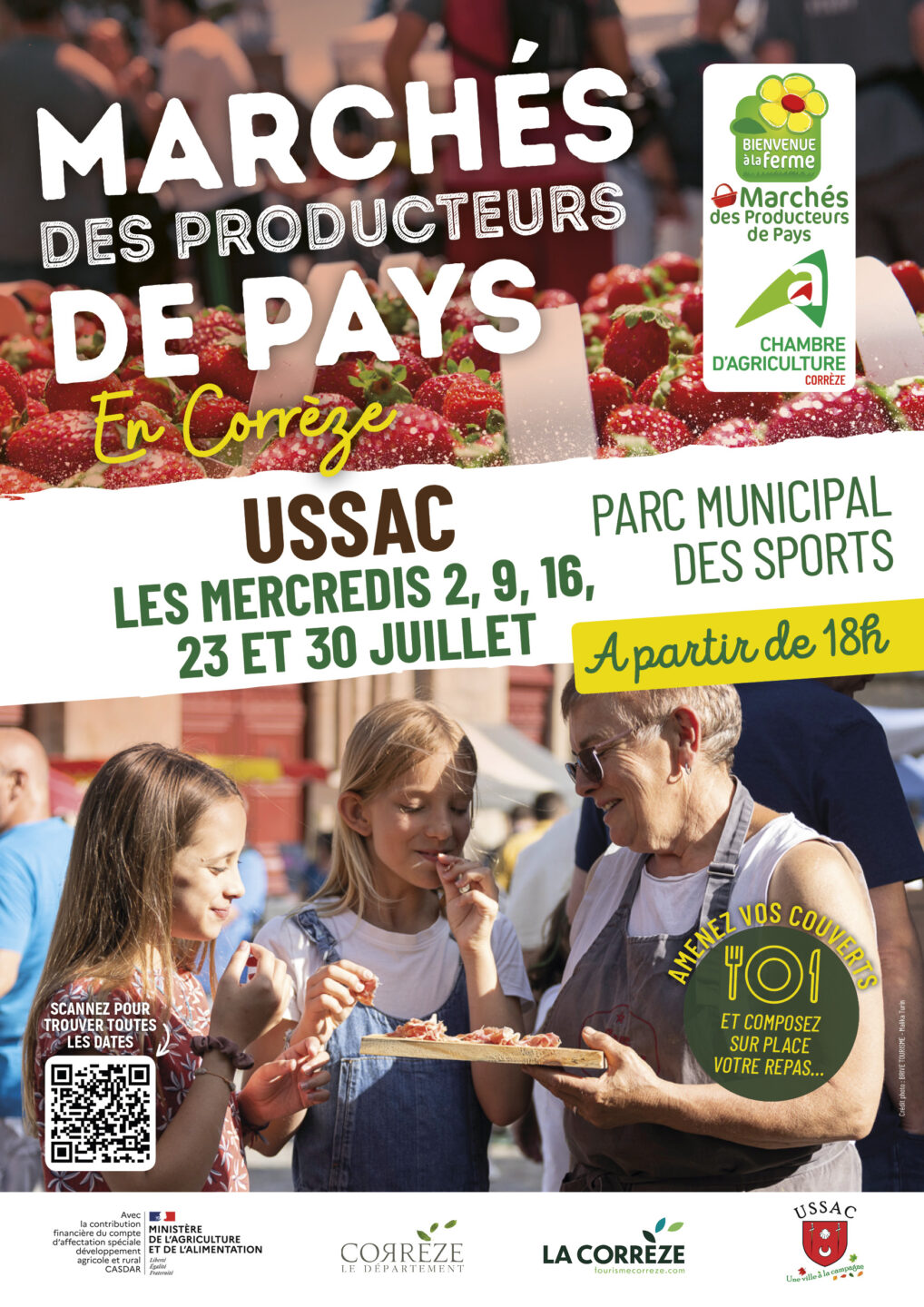 Marché des Producteurs de Pays d’Ussac Ussac