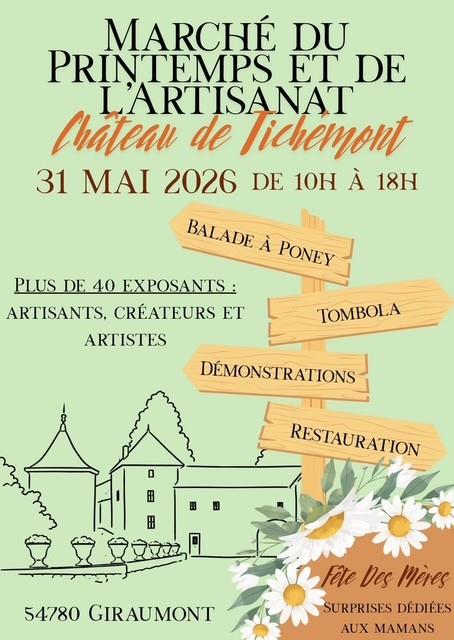 Marché du printemps et de l’artisanat Giraumont
