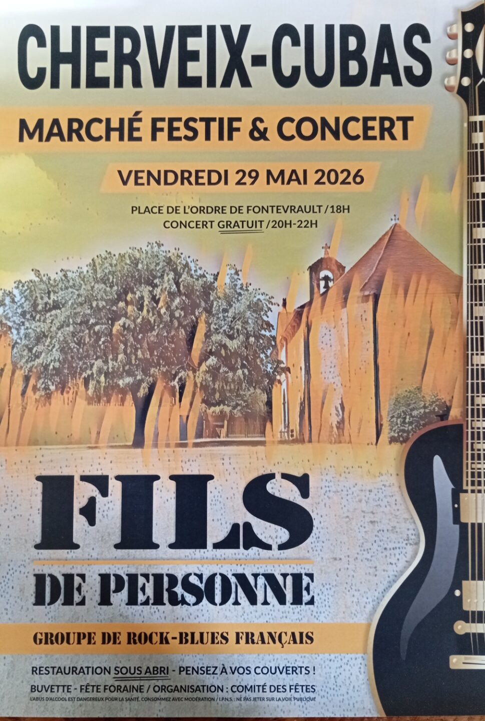 Marché festif & concert Cherveix-Cubas
