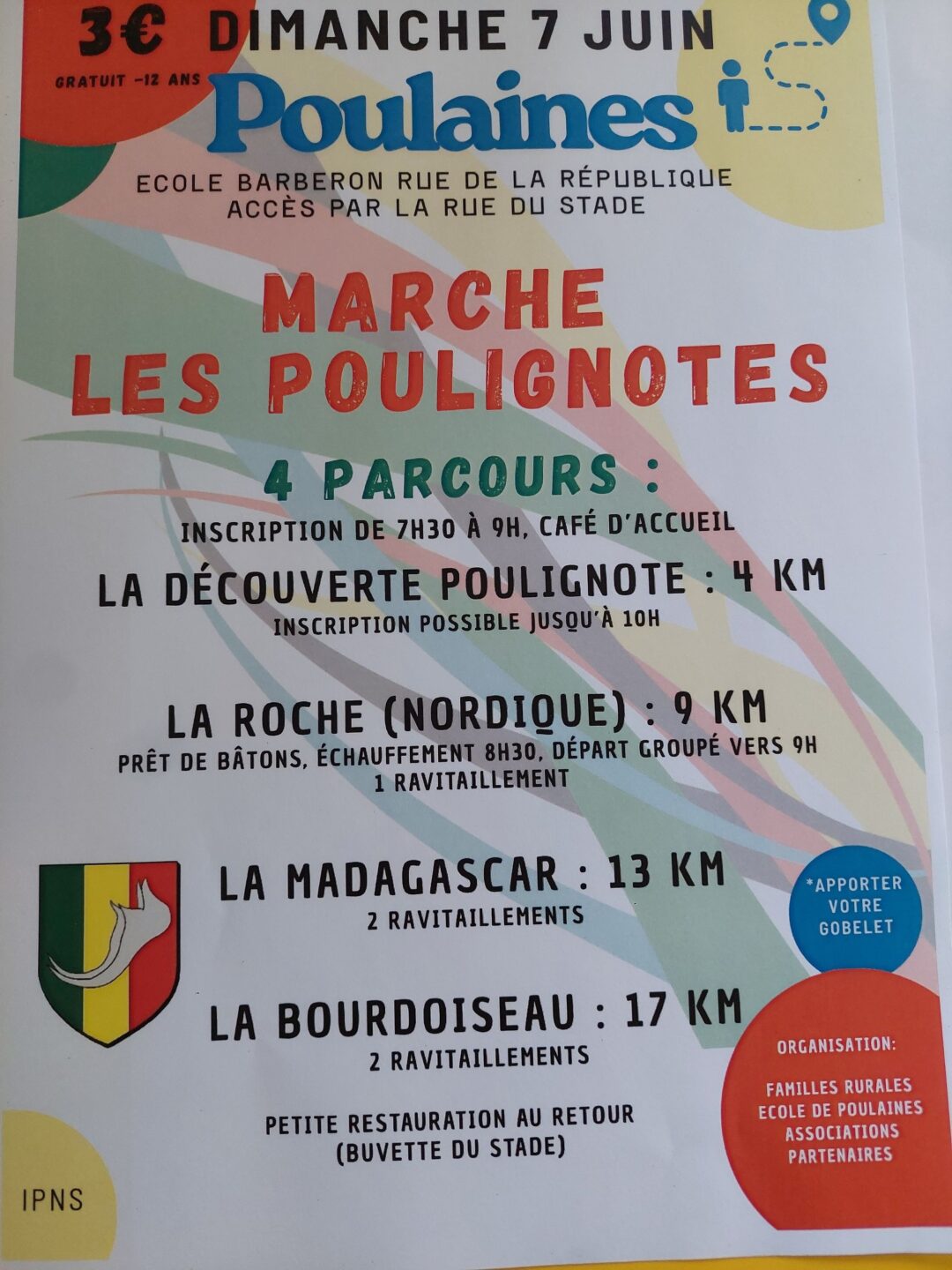 Marche Les Poulignotes  Poulaines