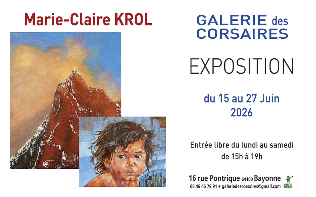 Marie-Claire Krol Galerie des Corsaires Bayonne