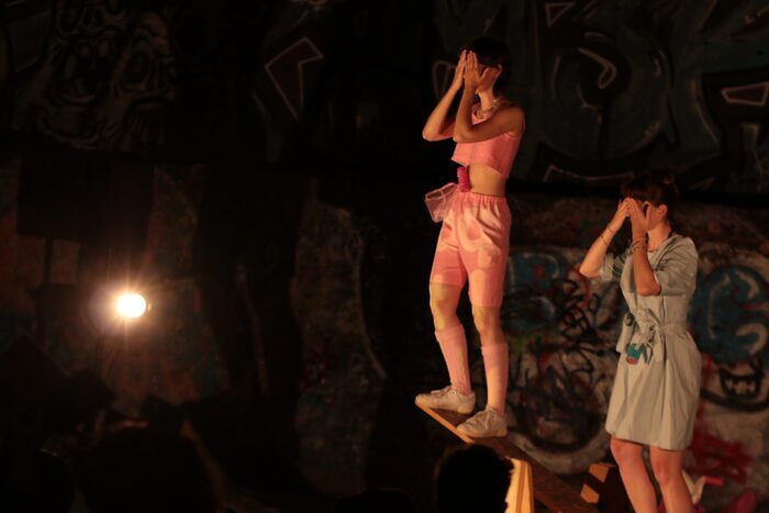 Martine au viol Ateliers Frappaz Villeurbanne