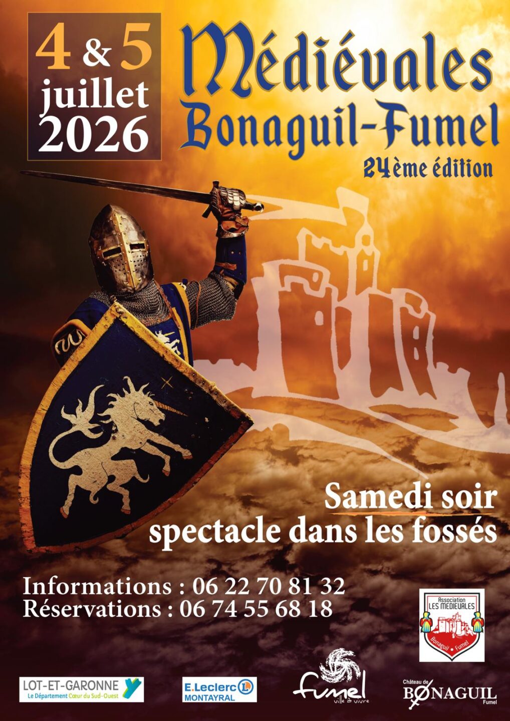 Médiévales de Bonaguil Château de Bonaguil Saint-Front-sur-Lémance 2026-07-04