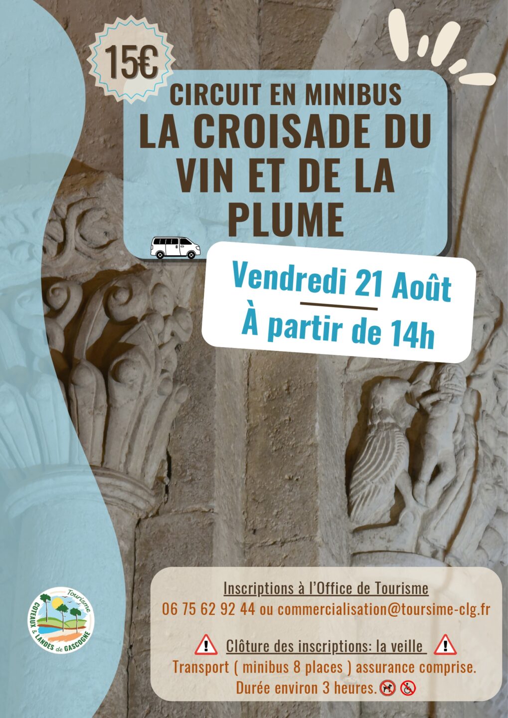 Mini-Circuit La Croisade du Vin et de la Plume Romestaing