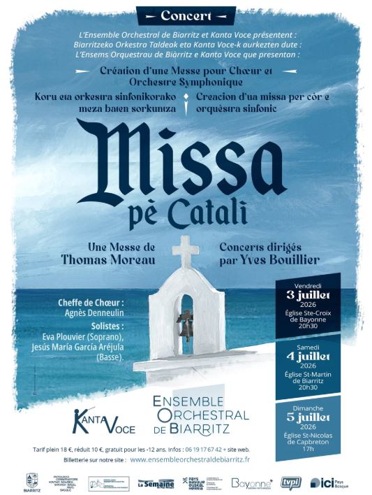 Missa pè Catalì Ensemble Orchestral de Biarritz  Capbreton 2026-07-05