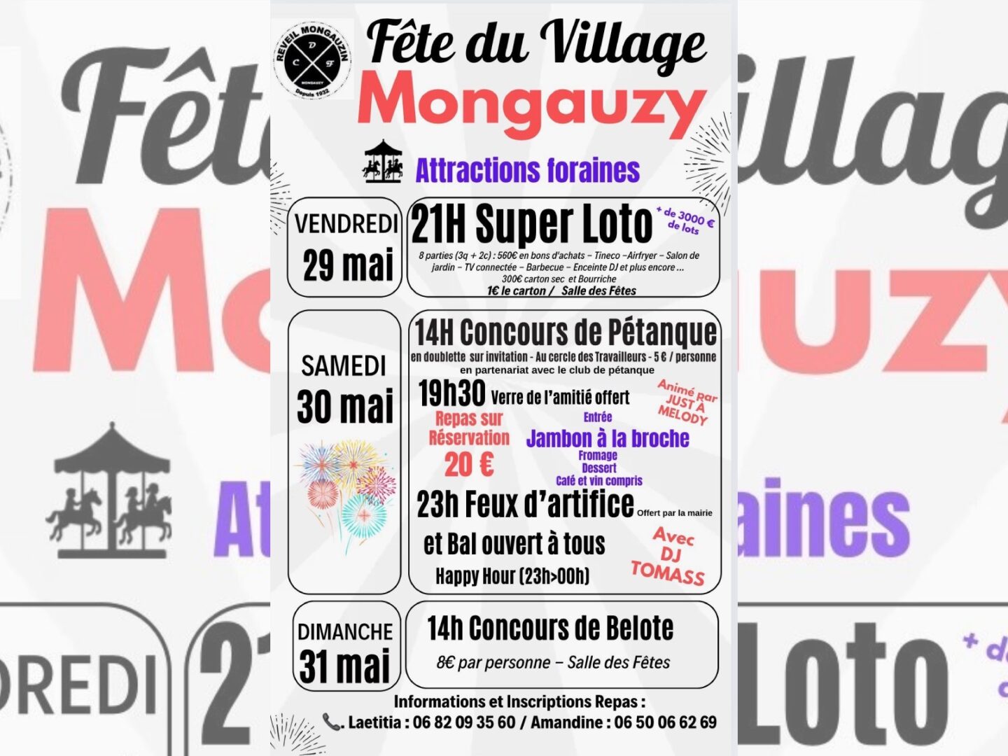 Mongauzy en fête 20 route d’Aquitaine Mongauzy