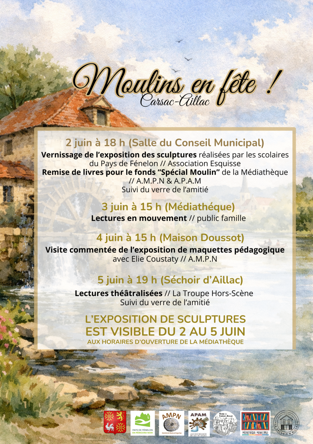 Moulins en fête à Carsac-Aillac  Carsac-Aillac
