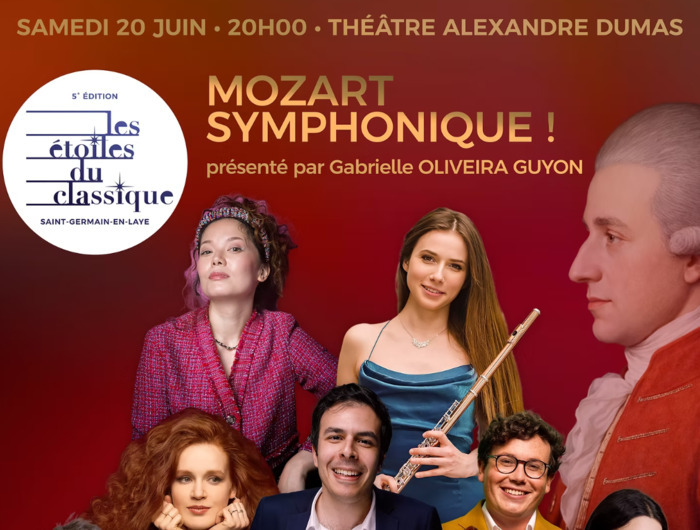 MOZART SYMPHONIQUE ! Théâtre Alexandre Dumas Saint-Germain-en-Laye