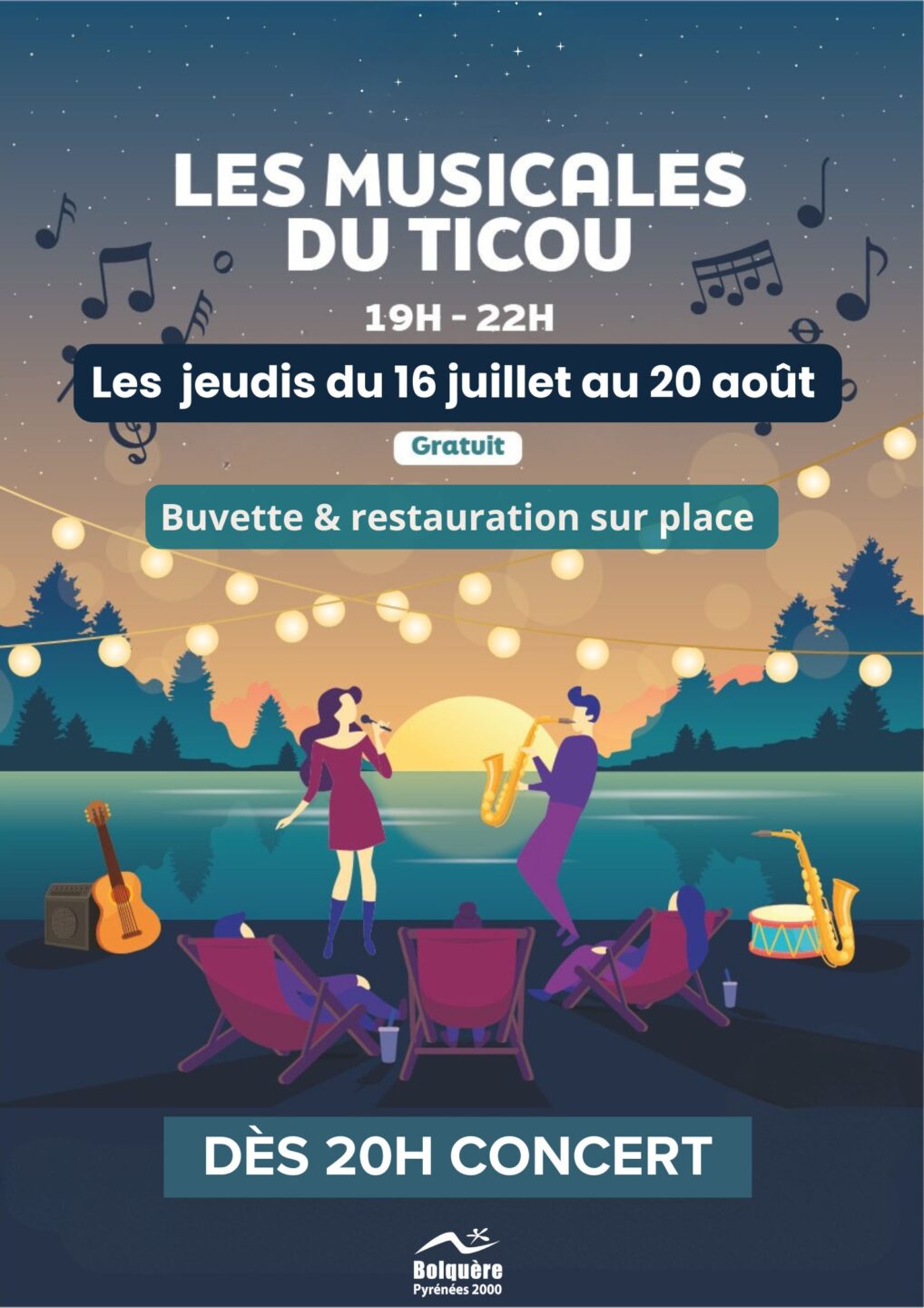 MUSICALES DU TICOU  Bolquère