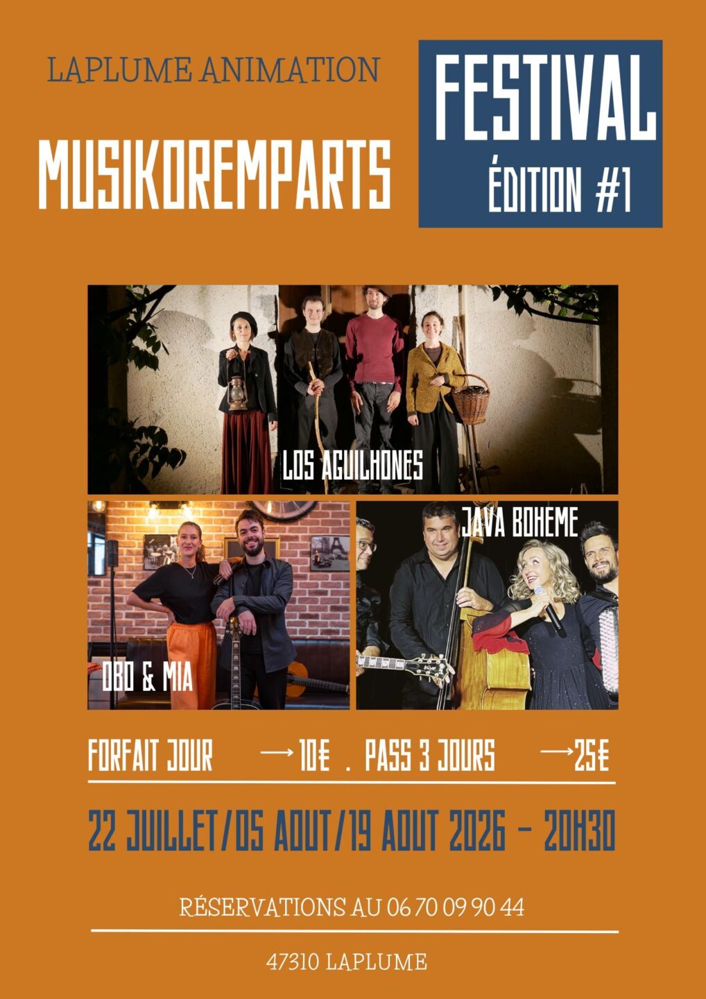 Musik’O’Remparts  Laplume