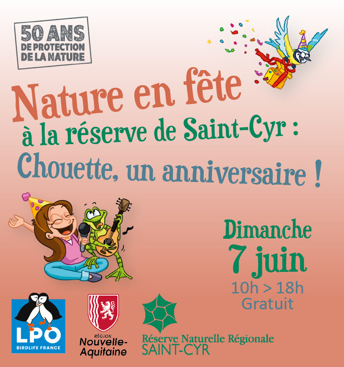 Nature en fête à la réserve de Saint-Cyr : chouette un anniversaire ! Parc de Saint-Cyr
