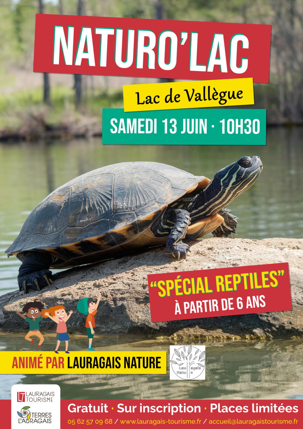 NATURO'LAC SPECIAL REPTILES LAC DE VALLEGUE Vallègue 2026-06-13
