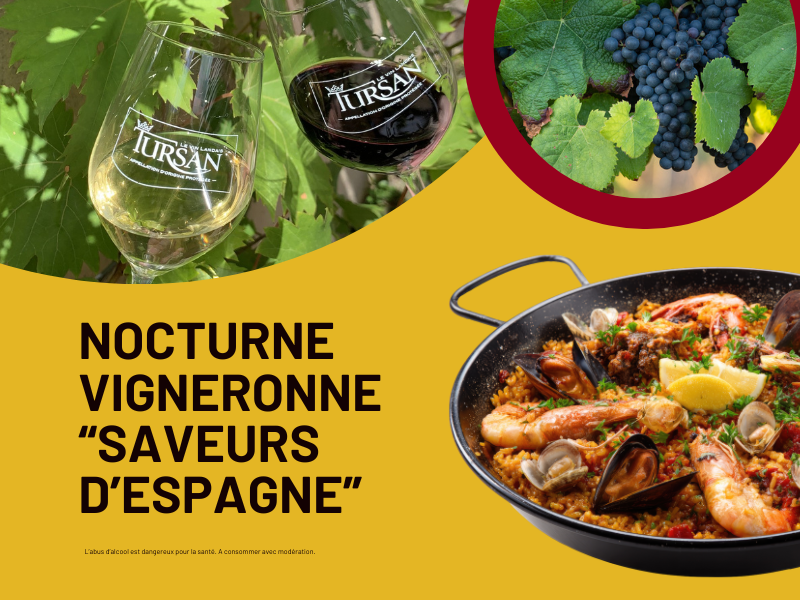 Nocturne vigneronne Saveurs d'Espagne 30 Rue Saint-Jean Geaune 2026-05-28