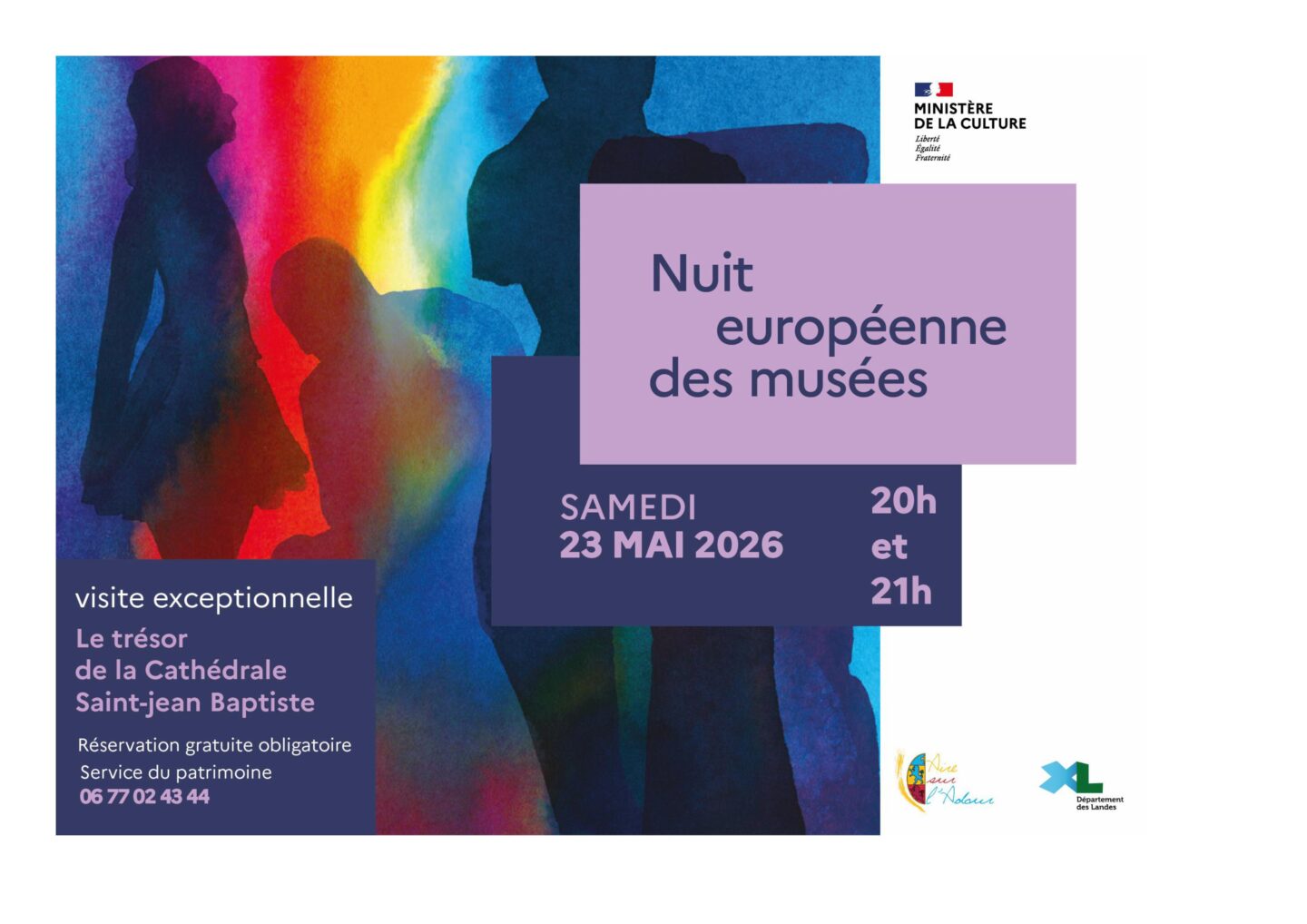 Nuit des musées au Trésor de la cathédrale Saint-Jean-Baptiste Cathédrale Aire-sur-l'Adour 2026-05-23