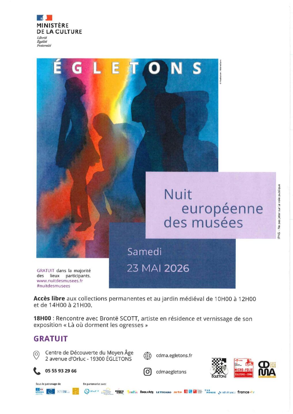 Nuit européenne des musées CDMA Égletons