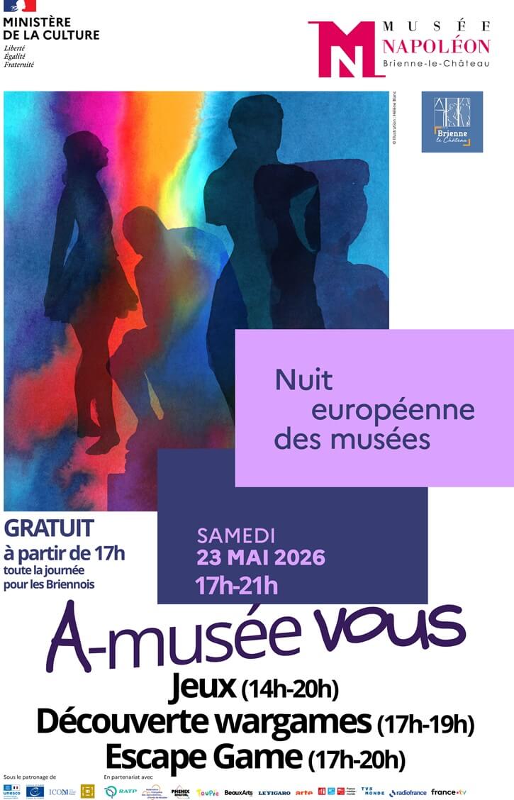 Nuit européenne des musées Musée Napoléon Brienne-le-Château