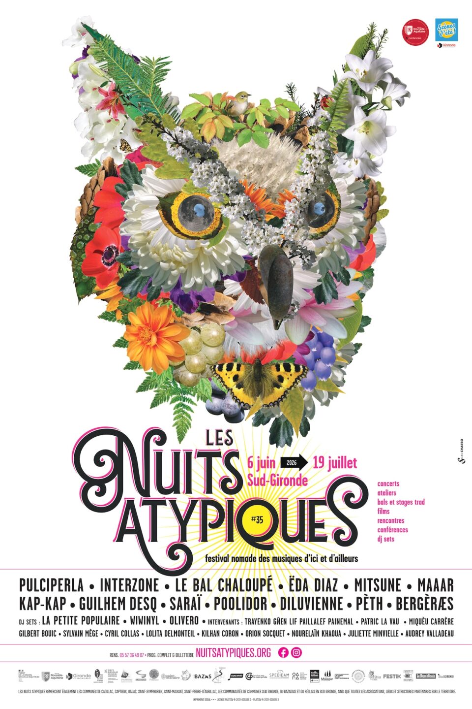 Nuits atypiques à Podensac Parc Chavat Podensac