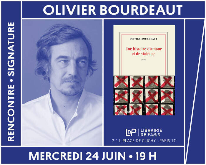 Olivier Bourdeaut, Librairie de Paris, Paris