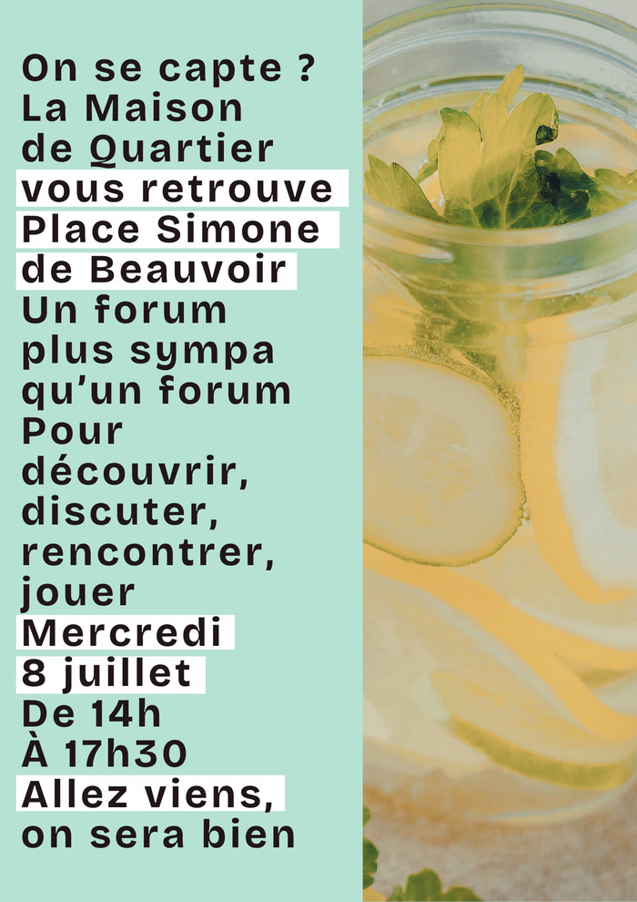On s’capte ?, Place Simone de Beauvoir, Rennes