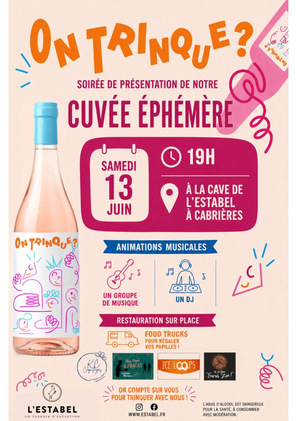 ON TRINQUE? 20 Route de Fontes Cabrières 2026-06-13