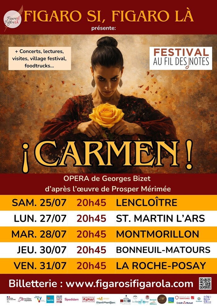 Opéra ¡ CARMEN ! Bonneuil-Matours